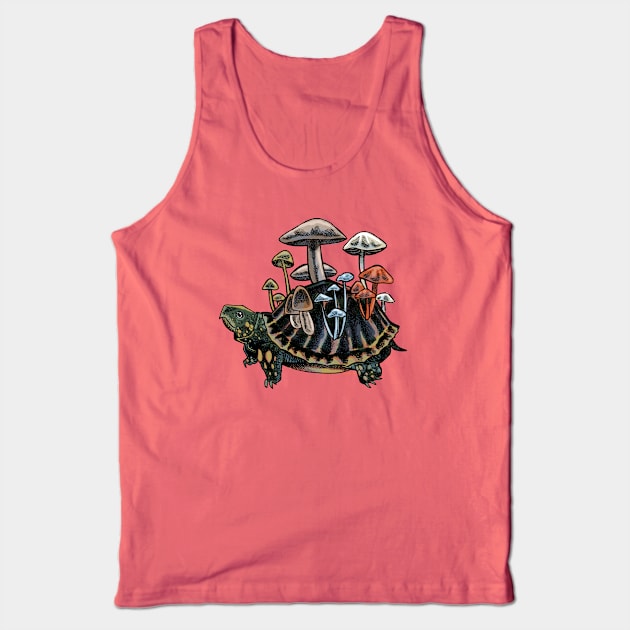 Mushroom Turtle Tank Top by Penciltucky